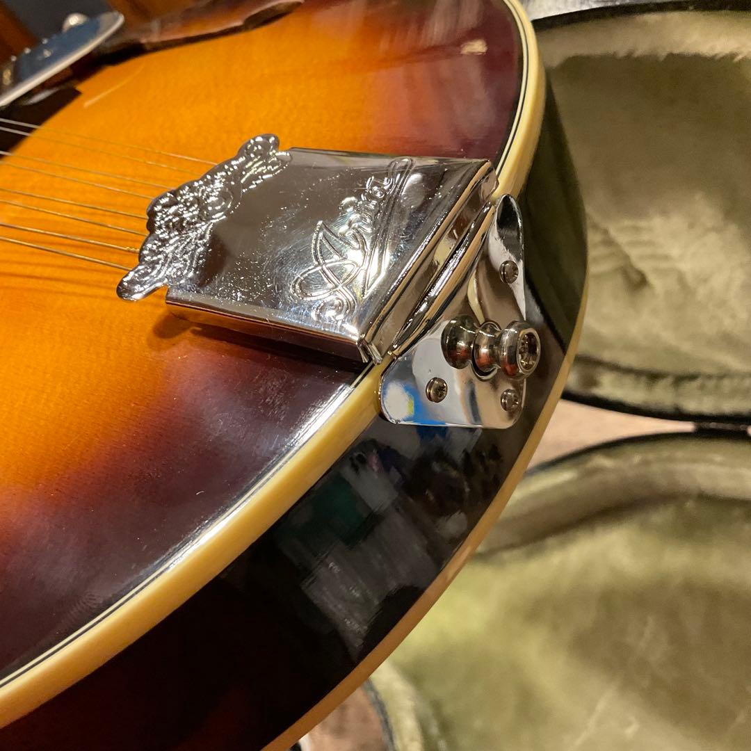 極美品！Aria アリア AM200 フラット マンドリン ハードケース付き