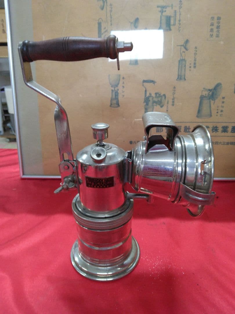 磯村産業 カンテラ 瓦斯提燈 ＆カタログ アンティーク 骨董品 ☆超レア品☆ 磯村産業 カンテラ 瓦斯提燈 ＆カタログ アンティーク 骨董品