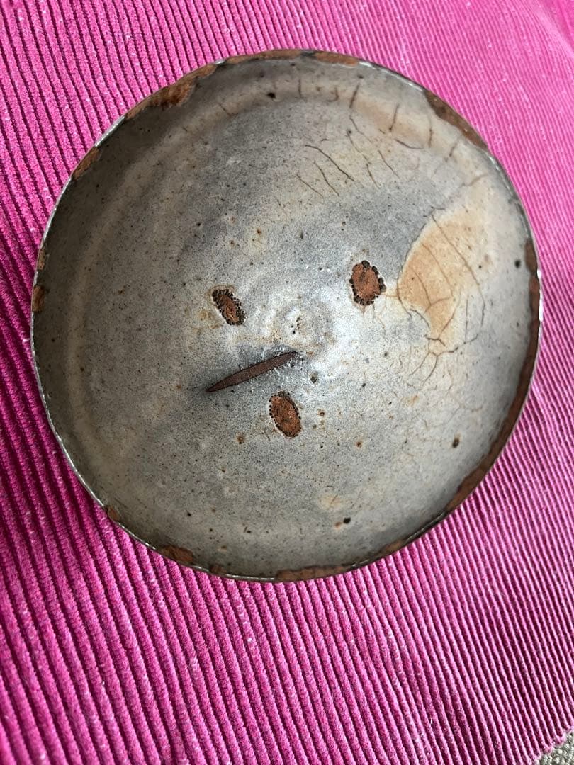 李朝時代粉青茶碗 ？箱付き Yahoo!オークション - 【五】粉引茶碗 李朝時代 箱付