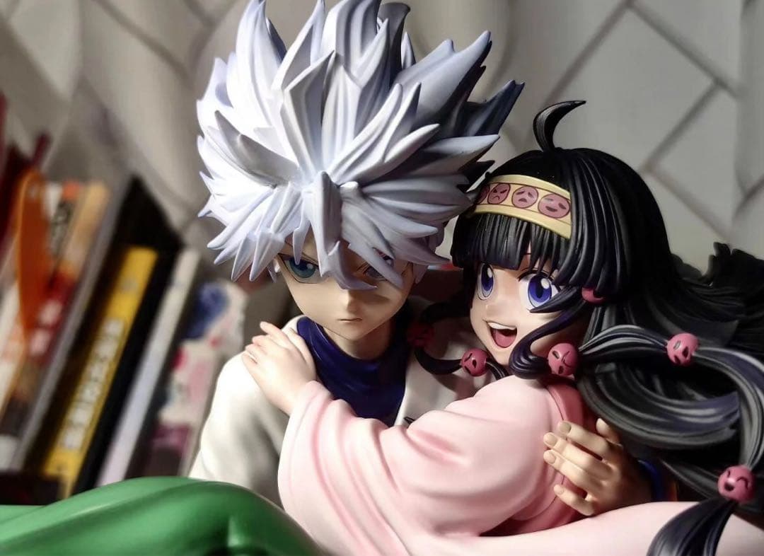 hunter×hunterキルア＝ゾルディック ガレージキット ガレキスタチュー