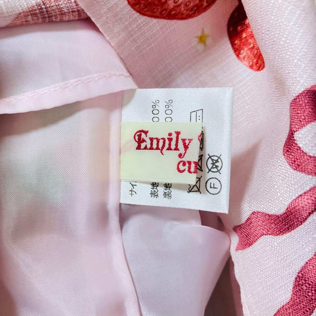 【本日限定お値下げ】エミキュStrawberry Ribbon treeスカート