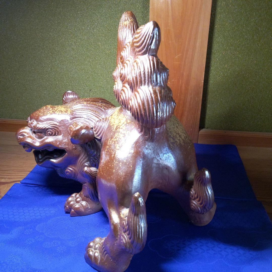 備前焼 木村友敬作唐獅子最上作品備前焼 獅子 木村友敬 備前焼 獅子 木村友