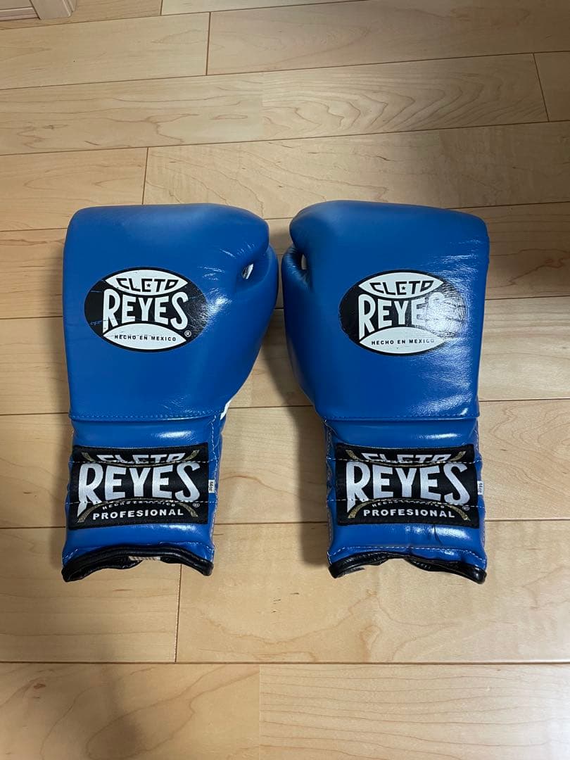 つーちゃんさん専用　CLETO REYES ボクシンググローブ 青　14オンス Boxing Gloves Cleto Reyes Hook Loop Blue – Fight Trade Store