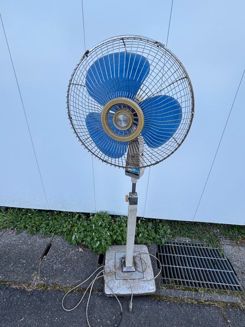 希少なSANYOサンヨー大型扇風機dynamic wide ダイナミックワイド