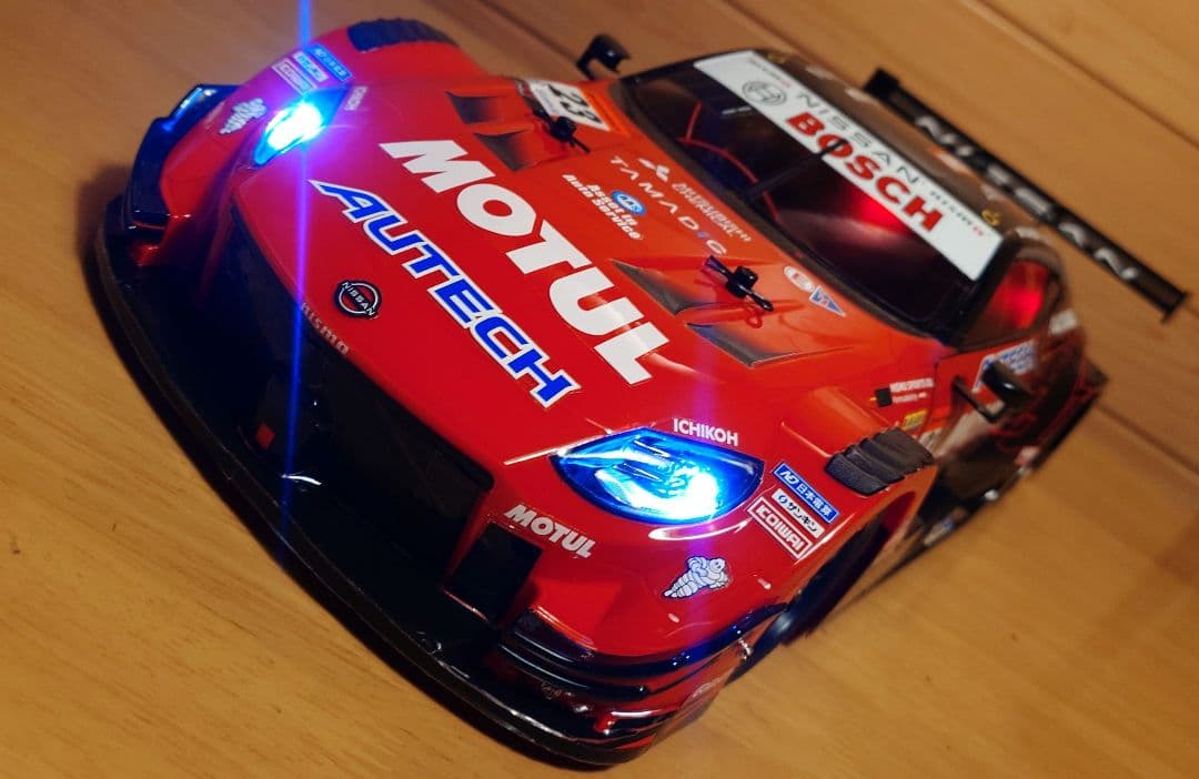 MOTUL AUTECH Z LEDライト付＆プロポバッテリー充電器完成品セット