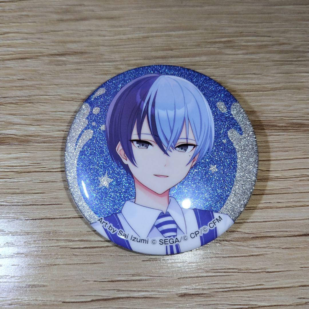 ✽ プロセカ グリッター 缶バッジ 28c 青柳冬弥 ×80 ✽*