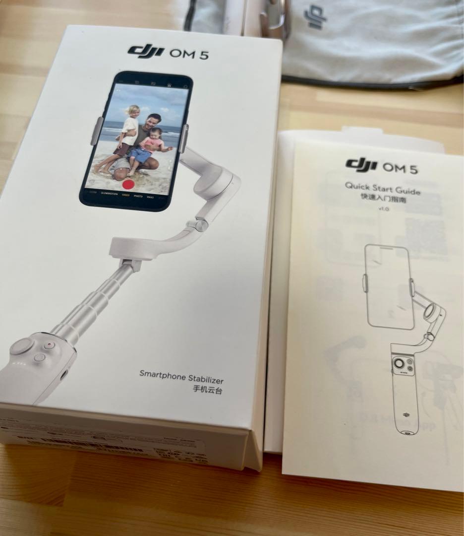 DJI OM 5 Sunset White スマホ スタビライザー