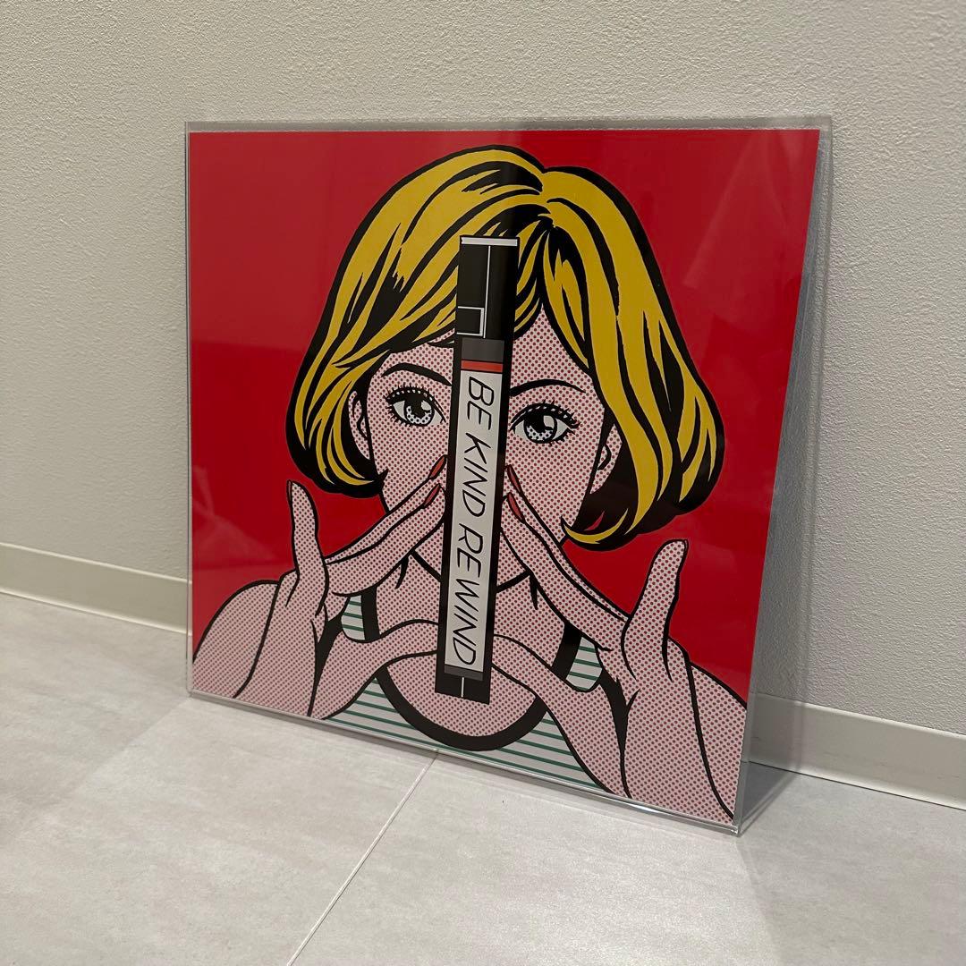 未開封 彼女1 (large ver.) 江口寿史 江口寿史 エディションサイン入り