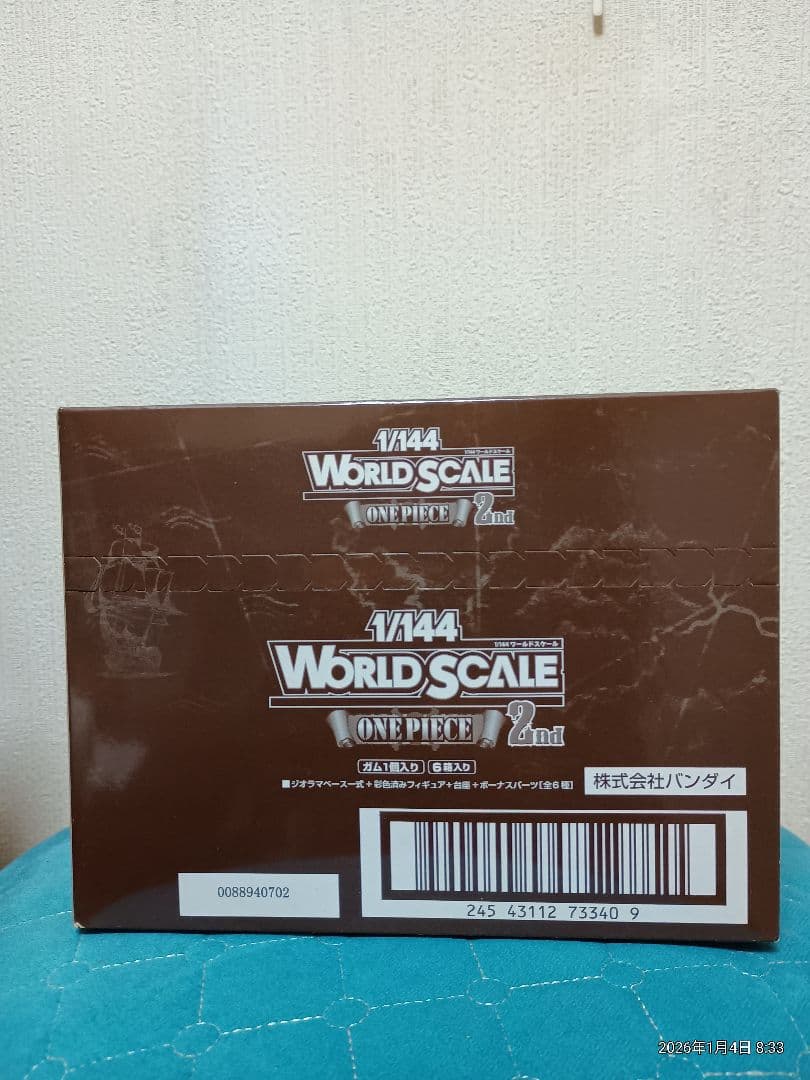 ワンピース 1/144 WORLD SCALE 2nd フランキー将軍 全6種