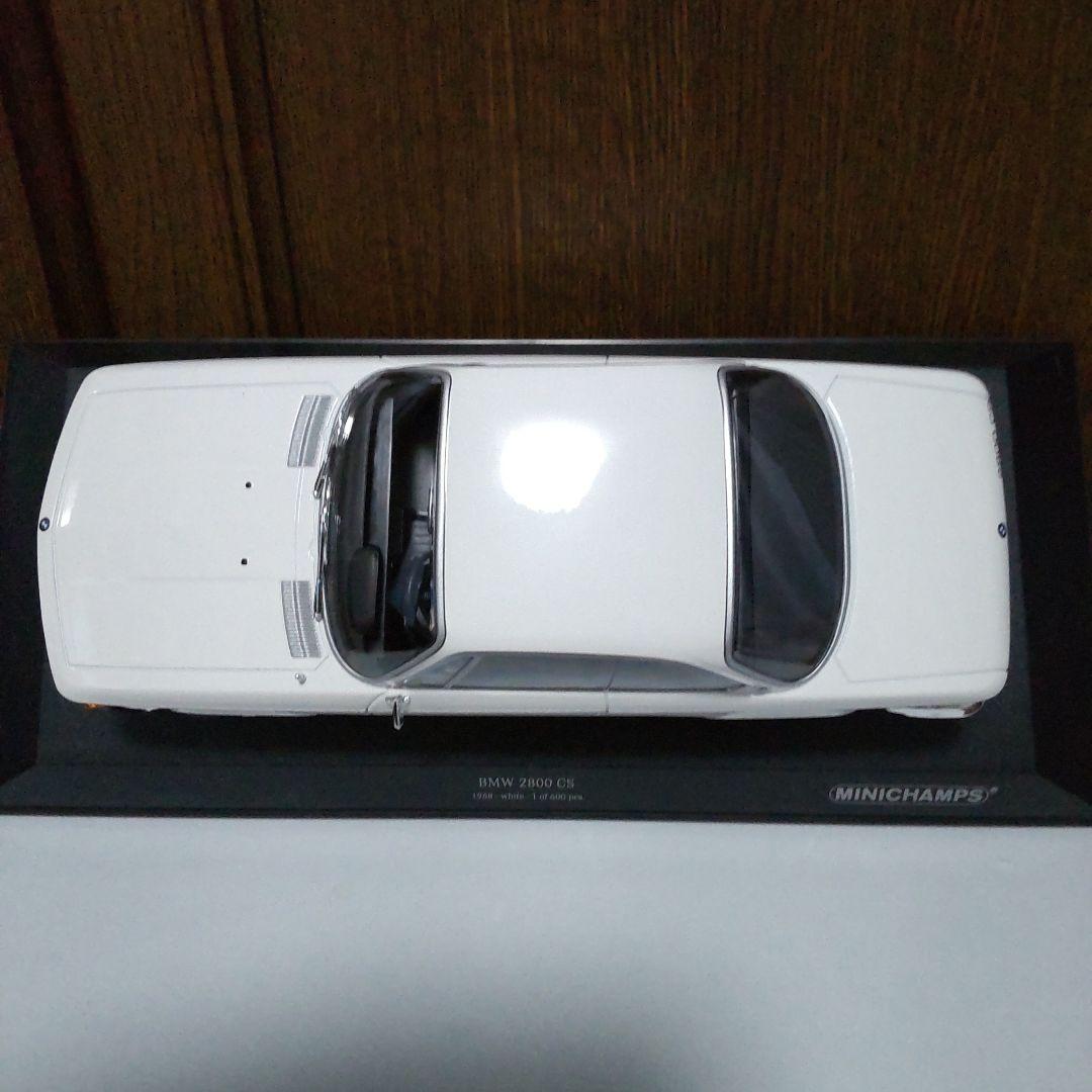 BMW 2800 CS 1968 ホワイト 1/18 ミニチャンプス