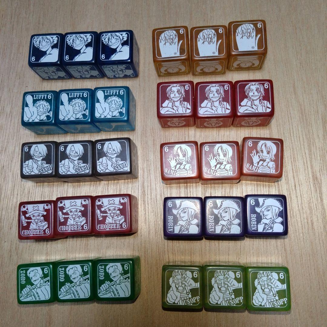 ワンピース サイコロ セット キャラクター - メルカリ