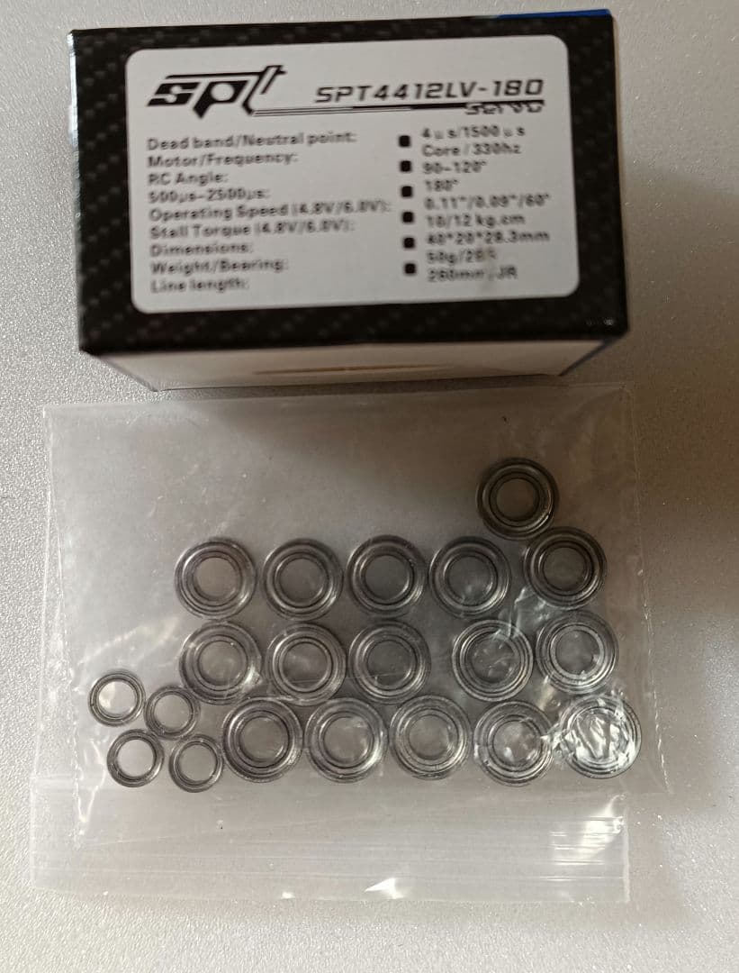 スーパークラッドバスター ブラックエディション フルベア、サーボセット