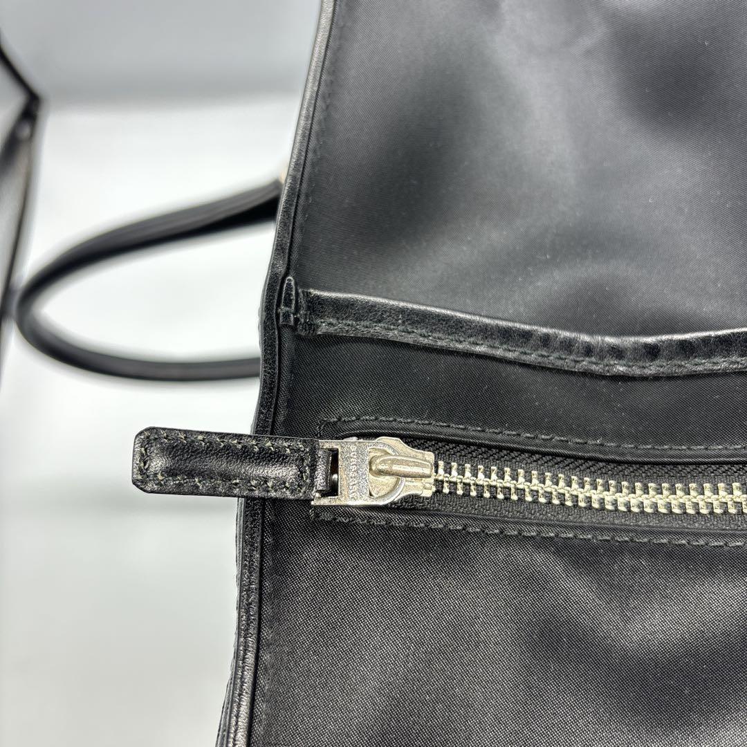 BURBERRY バーバリー トート　ビジネスバッグ ナイロン レザー ブラック