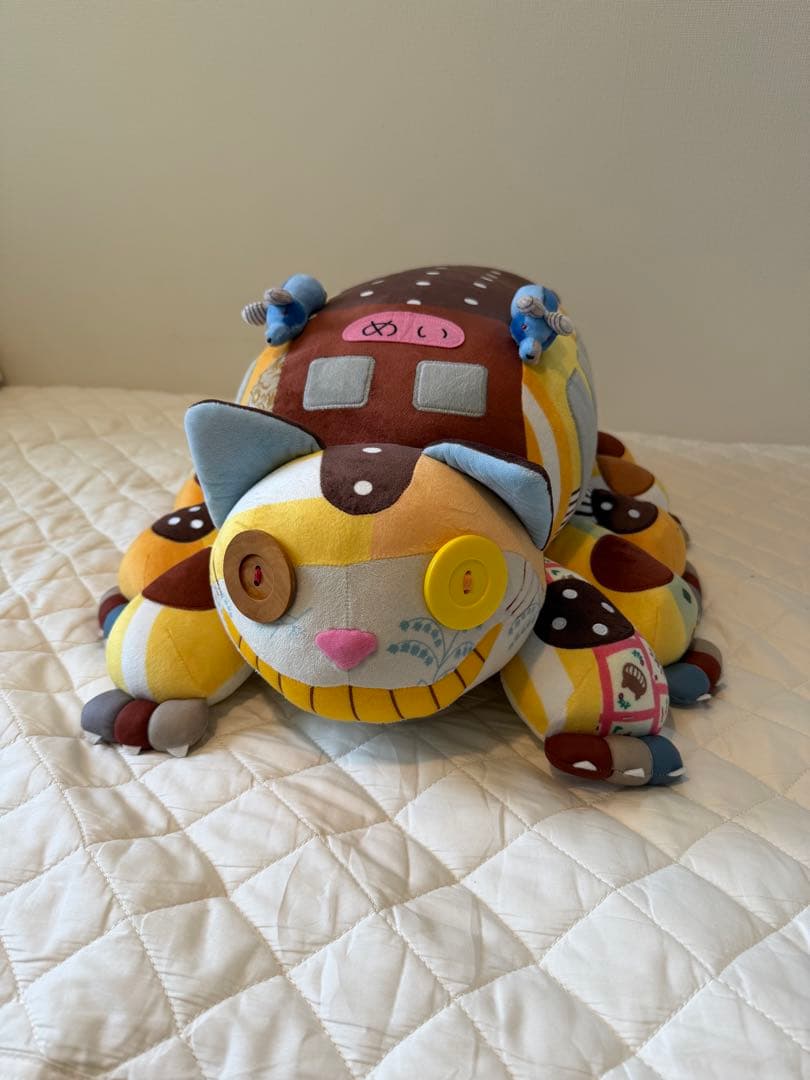 送料込☆ジブリパーク限定☆となりのトトロ （カラフルな）ネコバス 特大