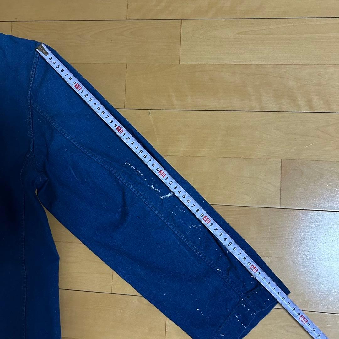 french vintage china jacket インディゴ ブルー