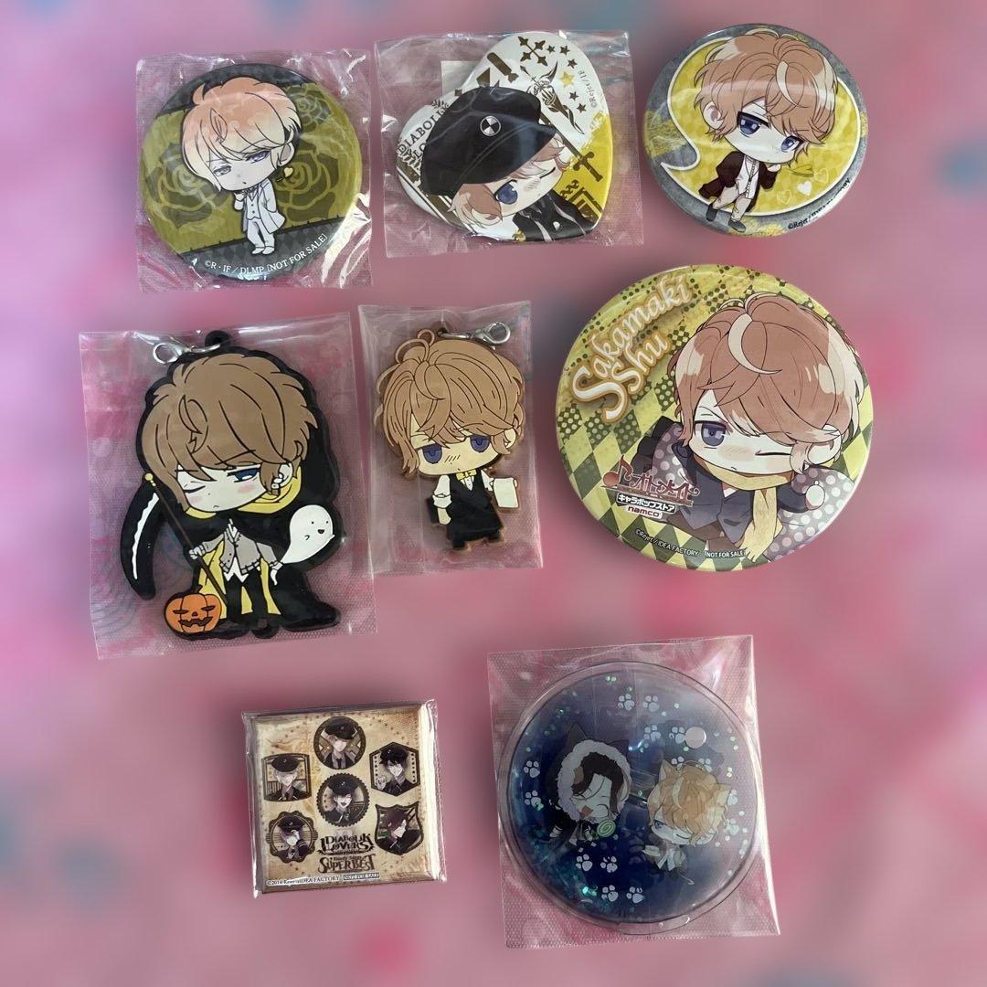 DIABOLIK LOVERS ディアラバ 逆巻シュウ缶バッジラバストまとめ売り
