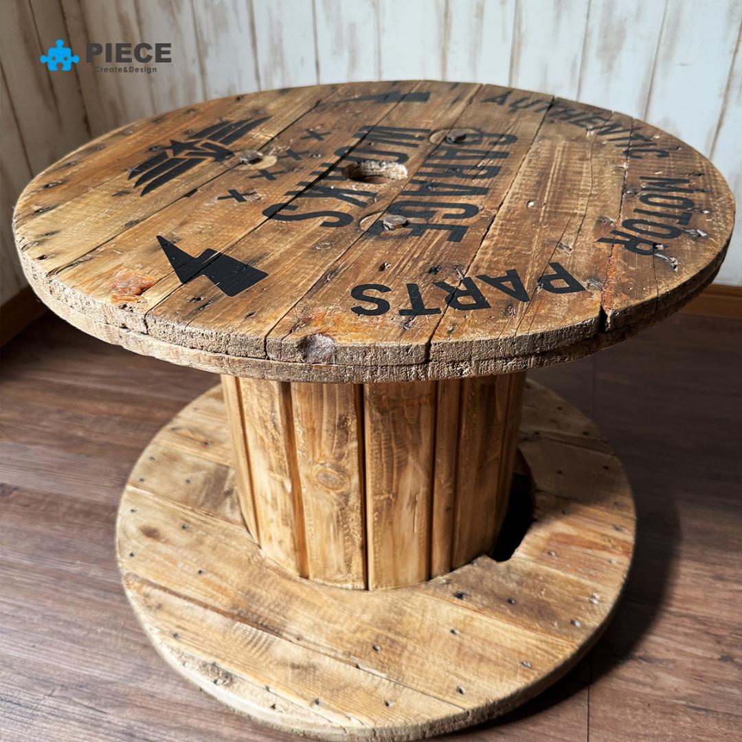 ケーブルドラム 電線ドラム テーブル アメリカン インテリア ガレージ