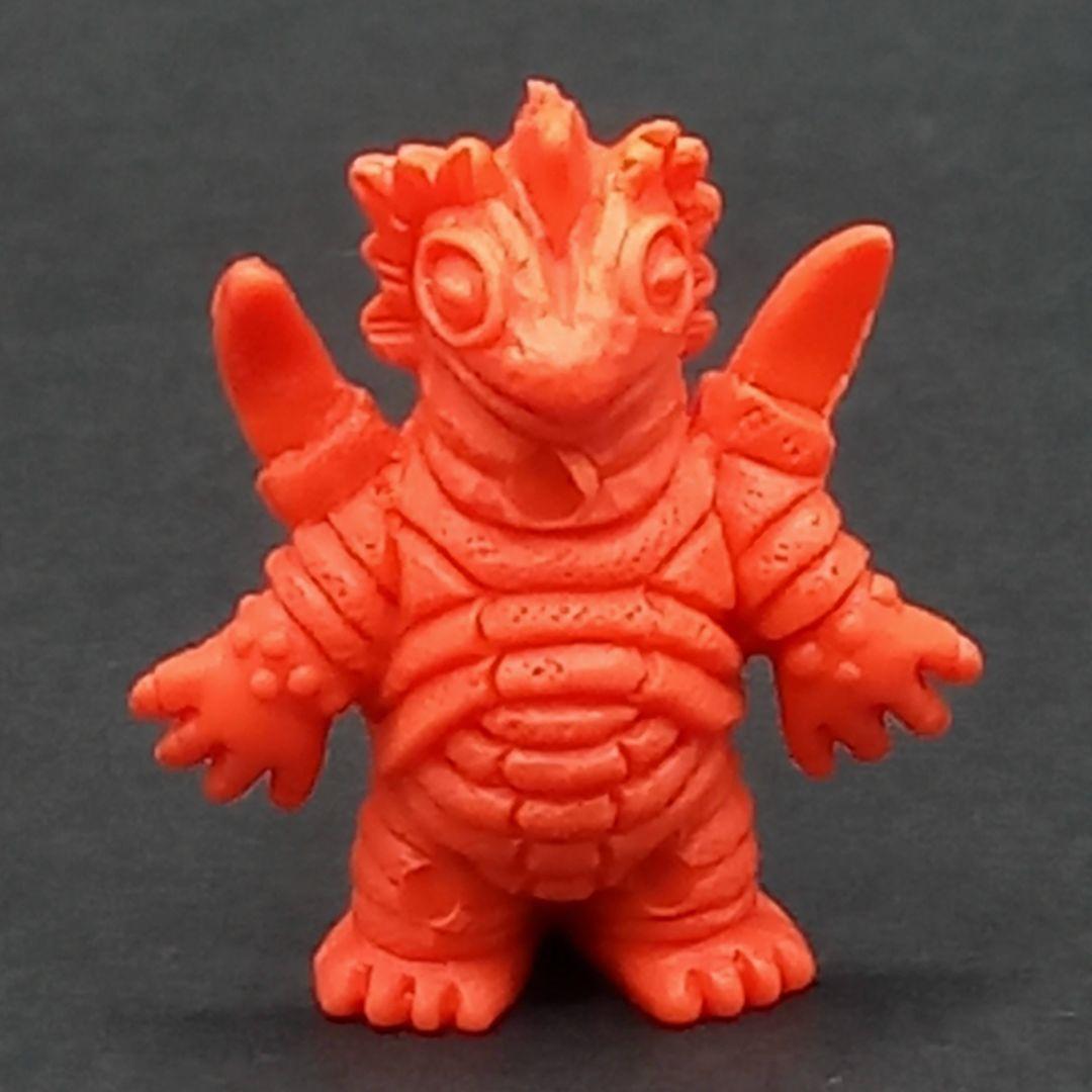 【カーリー星人】橙色　ウルトラ 怪獣 消しゴム 特撮 当時もの