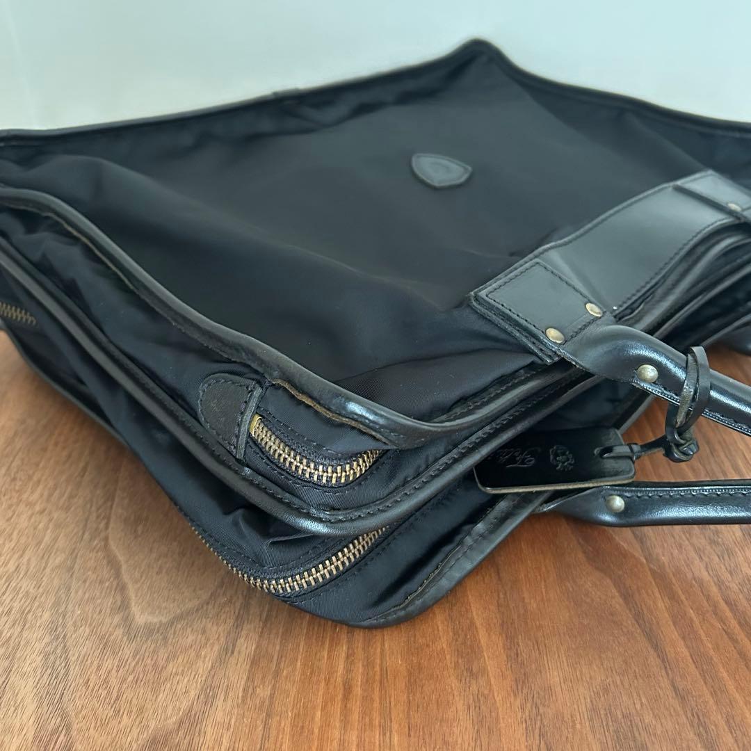 【美品】 Felisi フェリージ　ナイロン×レザー　バッグ1993 黒