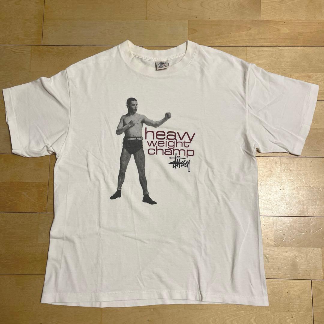 中古 90s OLD STUSSY フォトTシャツ 白タグ USA製