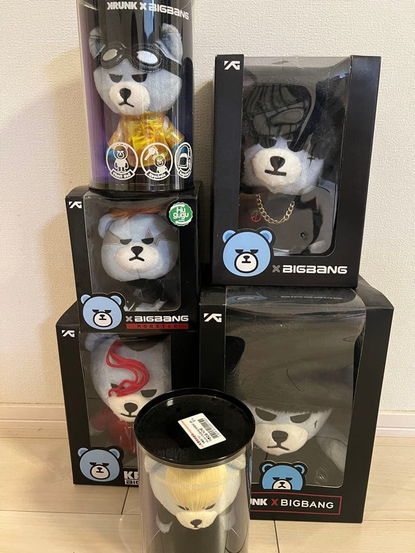 BIGBANG KRUNK ぬいぐるみ 6体セット