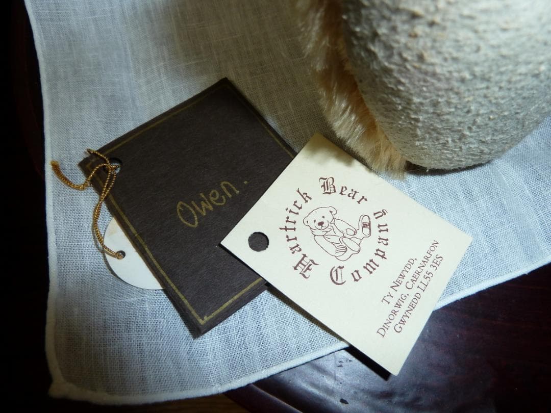 イギリス／ハートリックベアー（シュタイフレプリカ）テディベアーハンドメイド