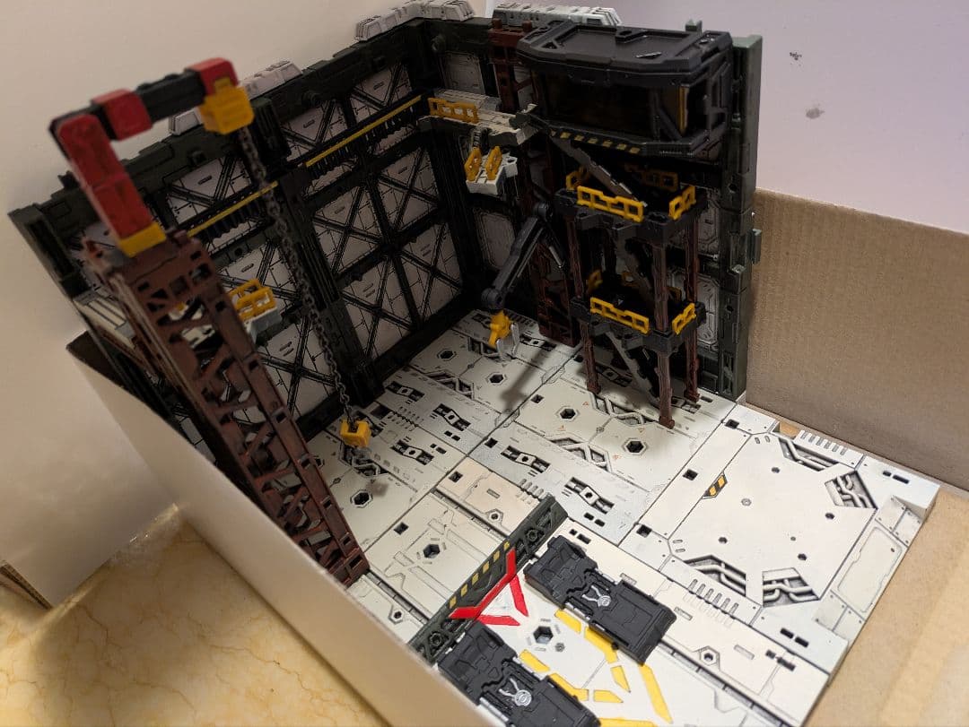 ガンプラ ジオラマ ベース 台座 塗装済み