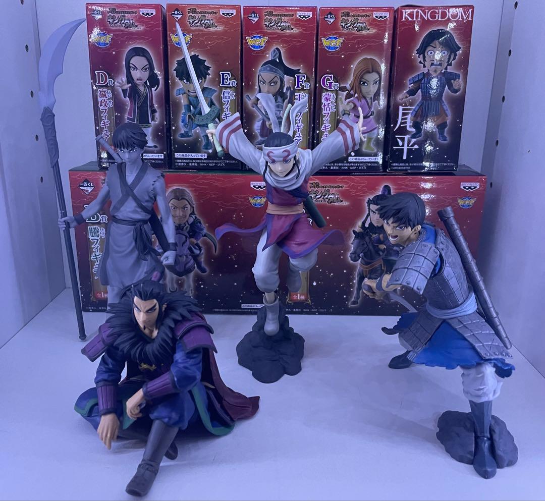 限定値下げ中】キングダム フィギュア 開封済み 商品説明必読 ワーコレ