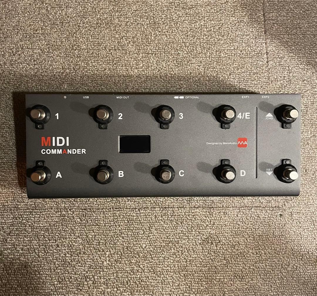 ギター Melo Audio MIDI Commander controller Used Meloaudio midi COMMANDER MIDI Foot Controller | Guitar Center