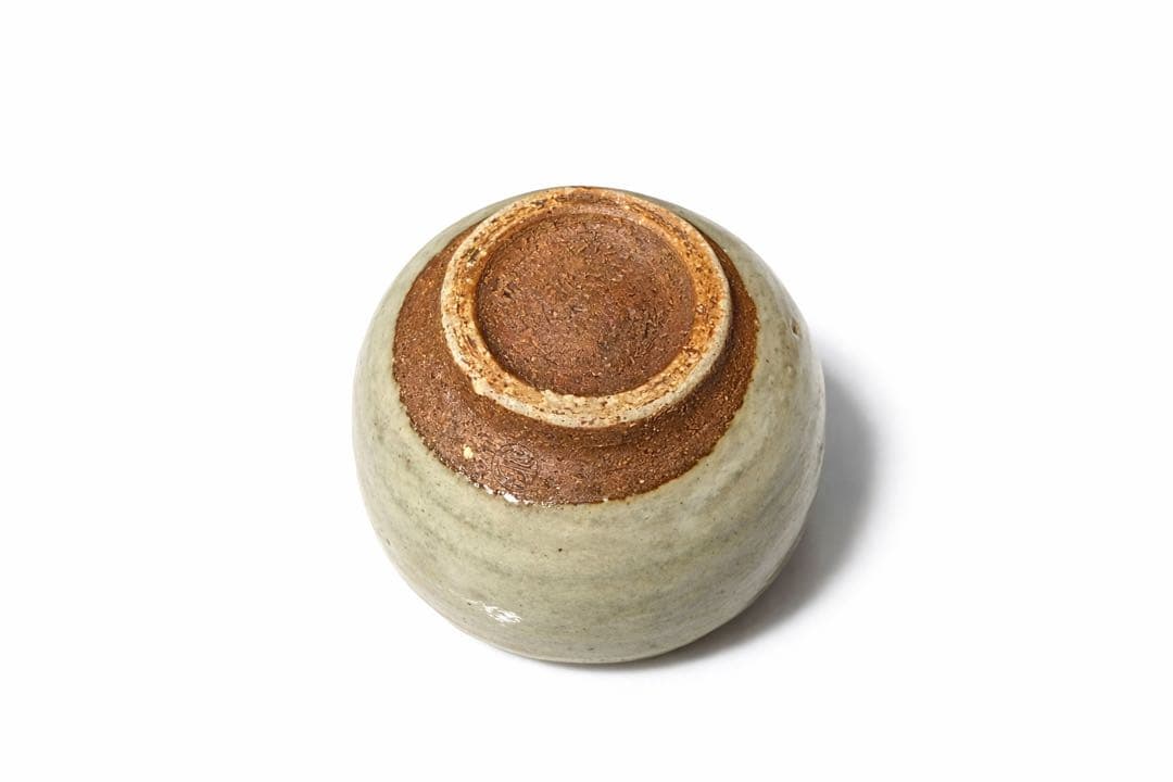 箱書真作】渡辺六郎 作 茶碗 陶印有 木箱・栞付 抹茶