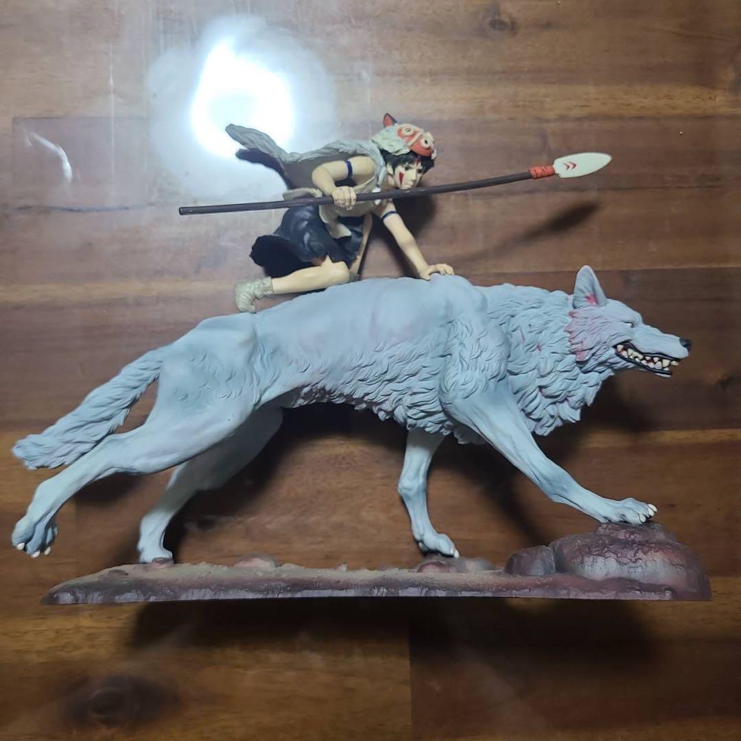もののけ姫 サン＆犬神 フィギュア スタジオジブリ「もののけ姫 サンと
