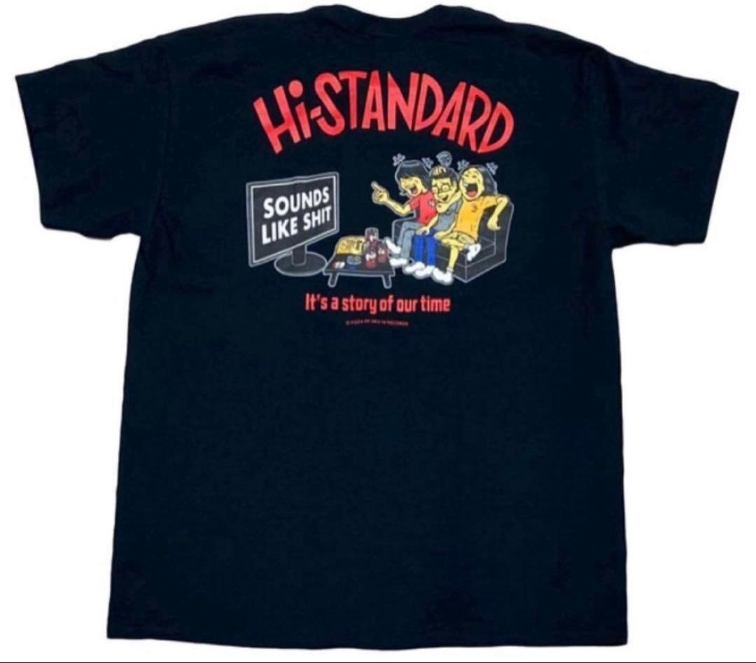 Hi-standard Tシャツ 黒色 XLサイズ PIZZA OF DEATH - メルカリ