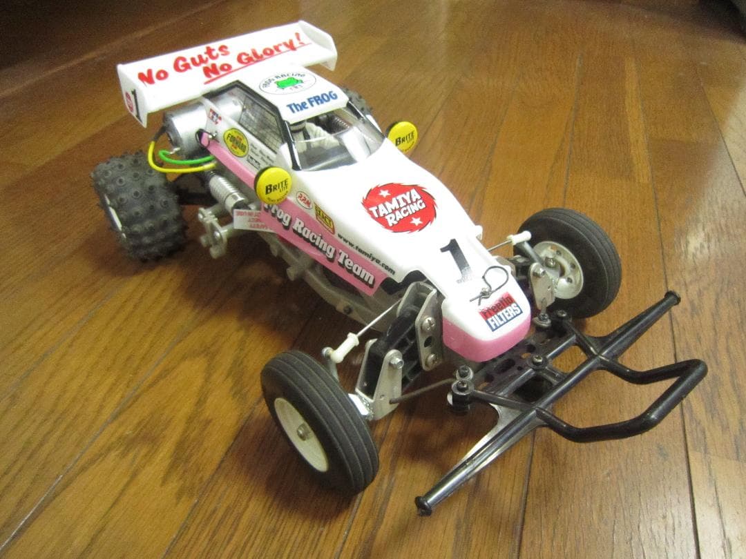 1時間限定出品 1/10 マイティフロッグ 2.4G フルセット 前後金ベア化