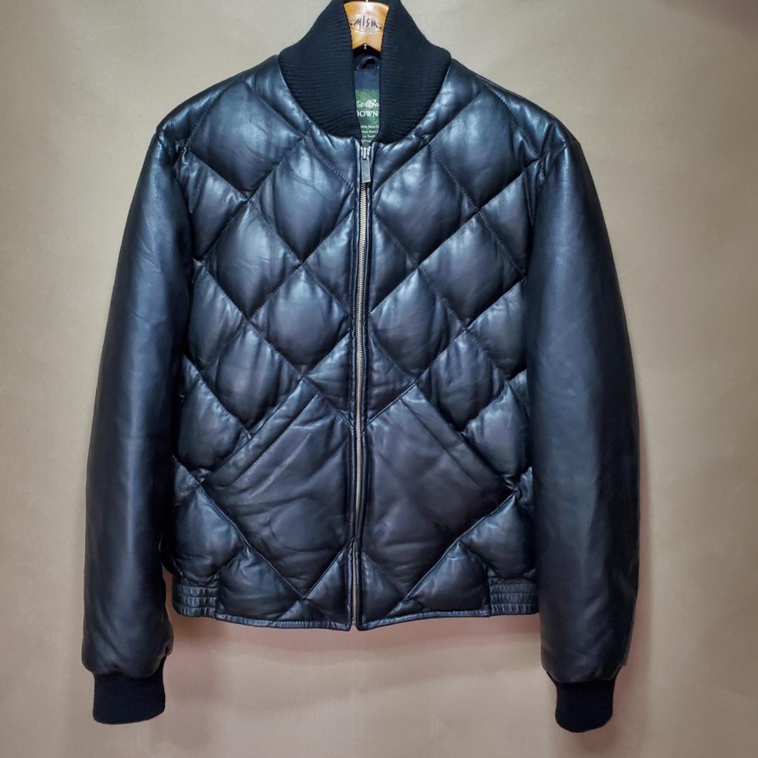 90s 00sエディーバウアー レザー ライダースジャケットTALONジッパー