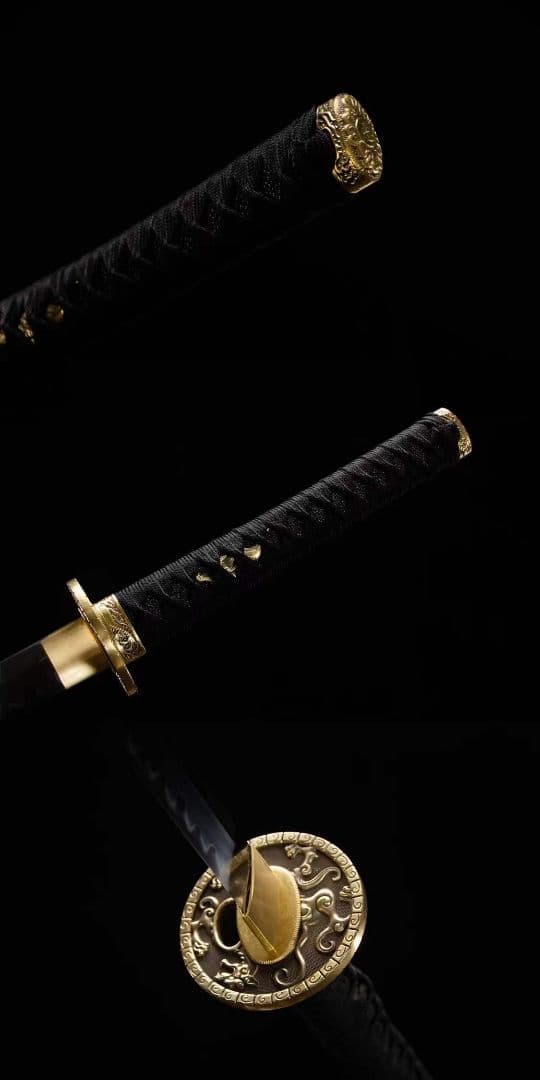 獄火武士刀-T 10焼刃 武具　刀装具　日本刀　模造刀 居合刀