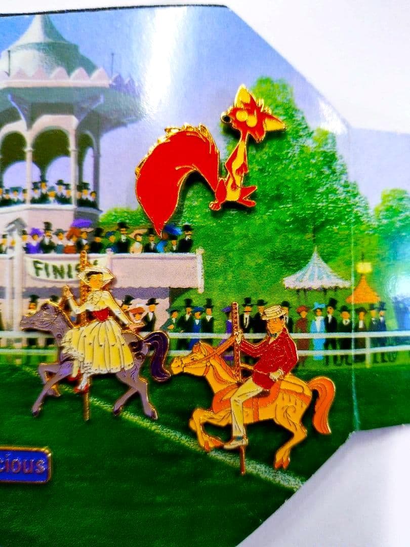 メリーポピンズ　ピンバッジ Mary Poppins PIN 1990年