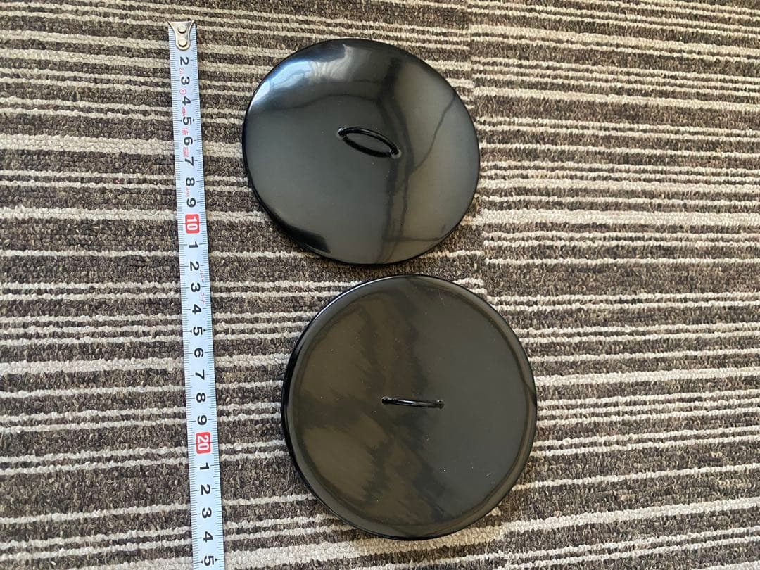 茶道具 塗蓋 黒塗 漆器 水指 替蓋 一文字　まとめ　4点　木製　未使用