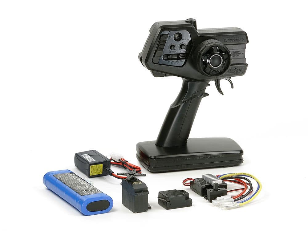 TAMIYAタミヤ1/10XBスーパーストームドラゴン プロポバッテリー付塗装済