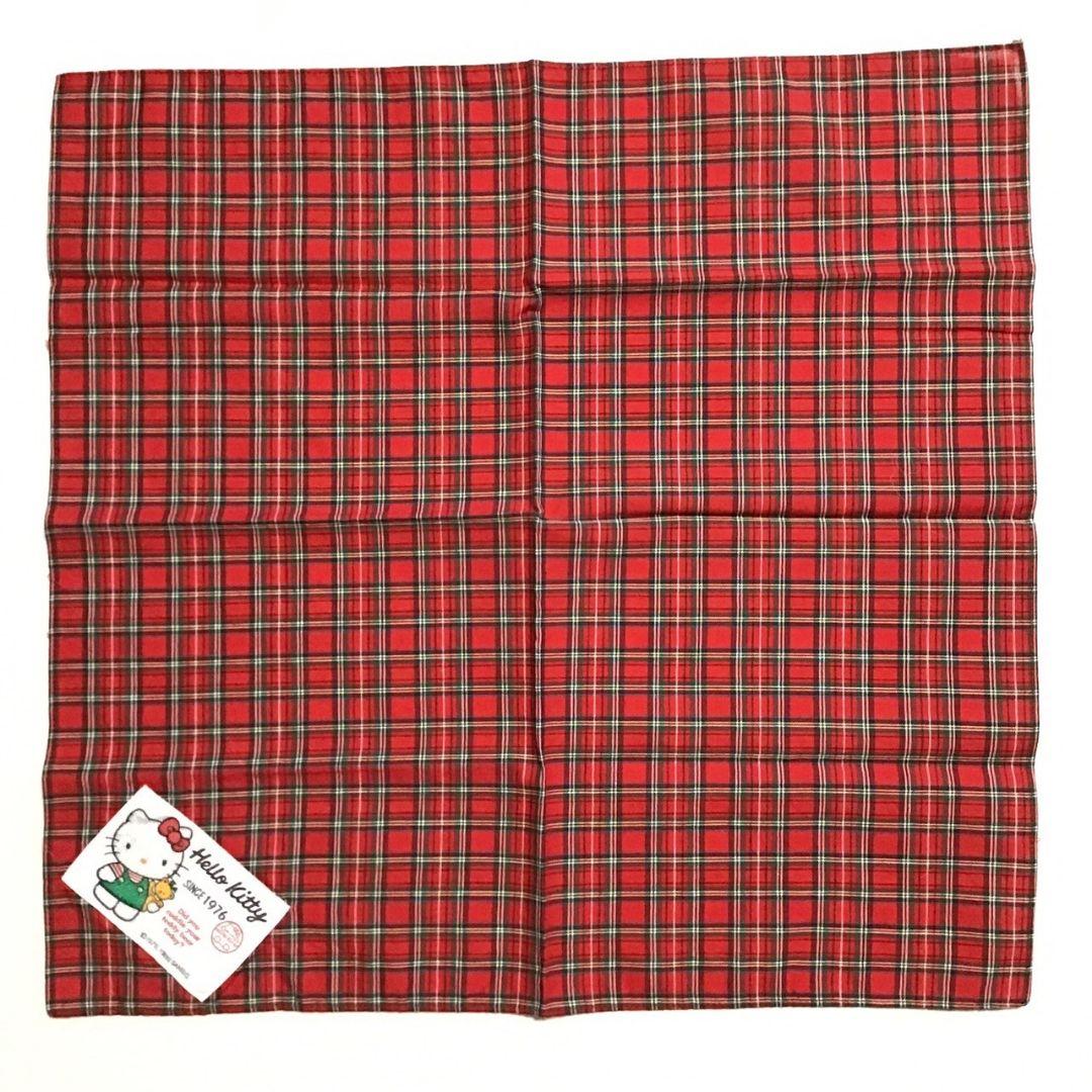昭和レトロ　サンリオ　ハンカチ　２枚セット　ハローキティ　マロンクリーム　88年