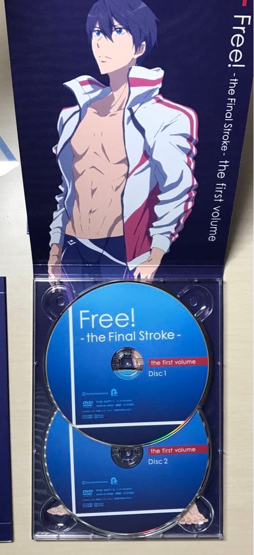 Free the Final stroke DVD 前編　Blu-ray 後編