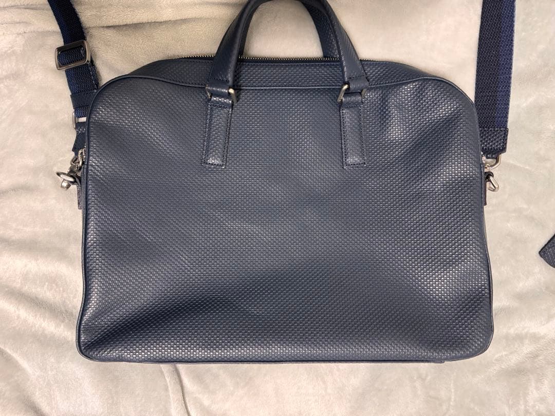 ほぼ未使用 ムッシュニコル アニアリ別注 メンズ ビジネスバッグ ブリーフケース