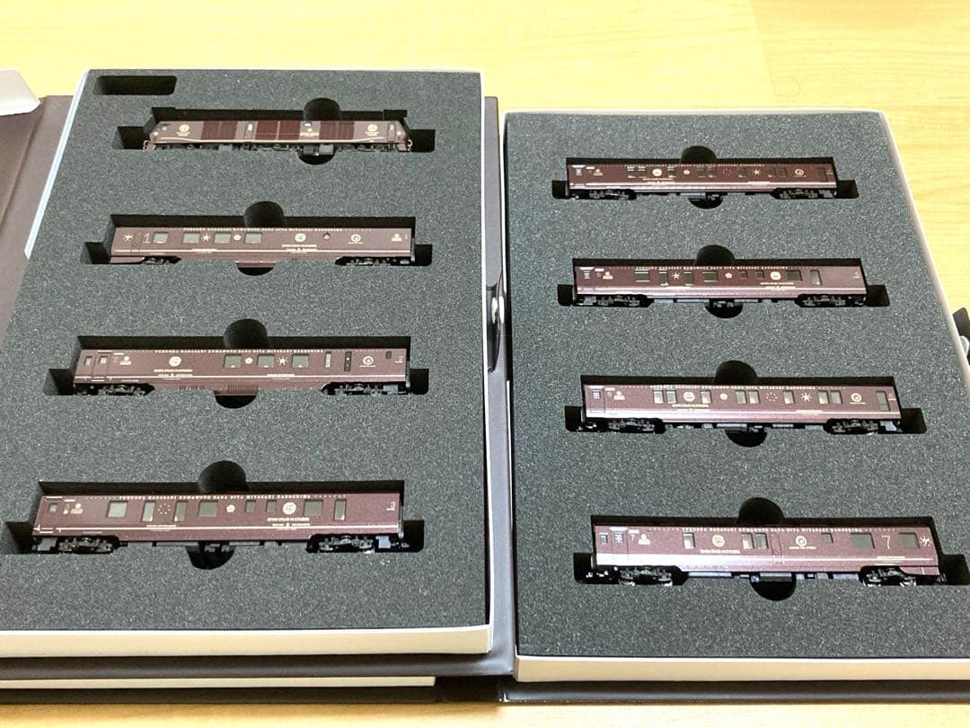 【美品】KATO　「ななつ星in九州」　クルーズトレイン　8両セット