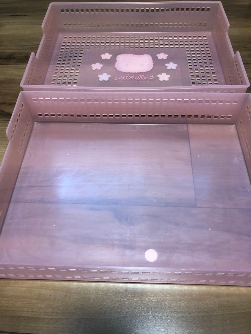 平成レトロ❣️ キティ カオハナ ミニトランク 缶 収納ケース ボックス