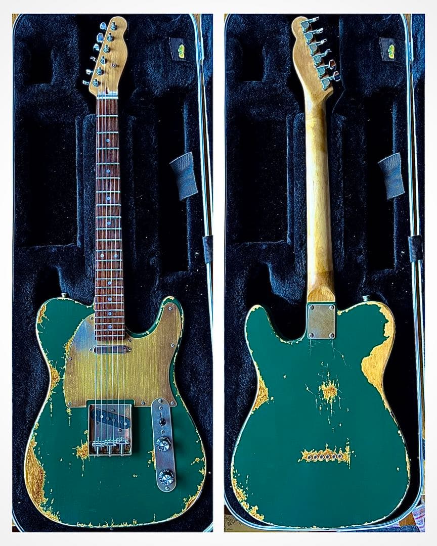 ハードレリックテレキャスタータイプ/ラッカー/アルニコ5PU×オイル