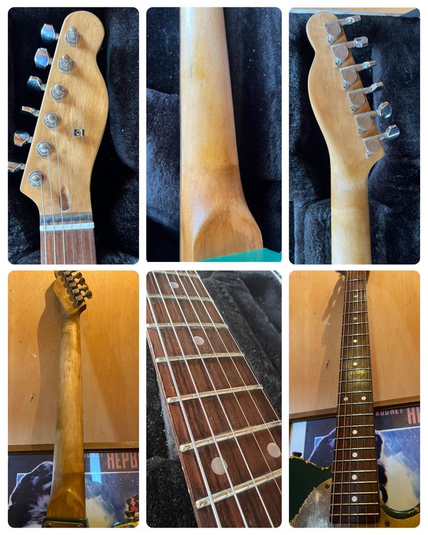 ハードレリックテレキャスタータイプ/ラッカー/アルニコ5PU×オイル