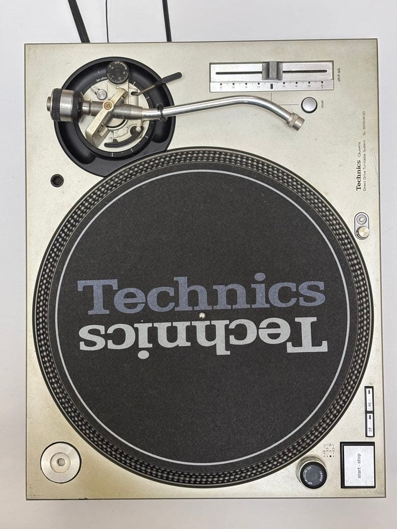 Technics SL-1200 mk3d m44g付き ターンテーブル 中古 Technics SL-1200MK3D ターンテーブル レコードプレーヤー テクニクス