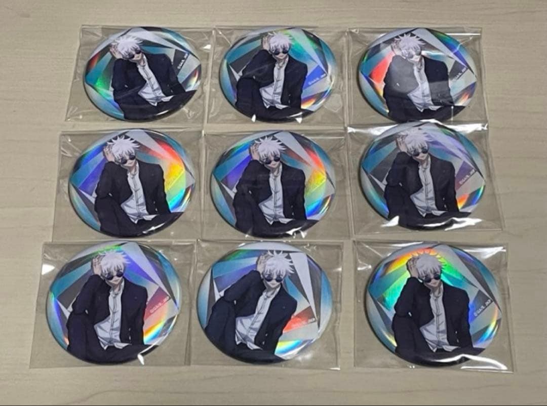 呪術 廻戦 ロフト プラザ 懐玉 玉折 オーロラ 缶バッジ 五条 悟 - メルカリ