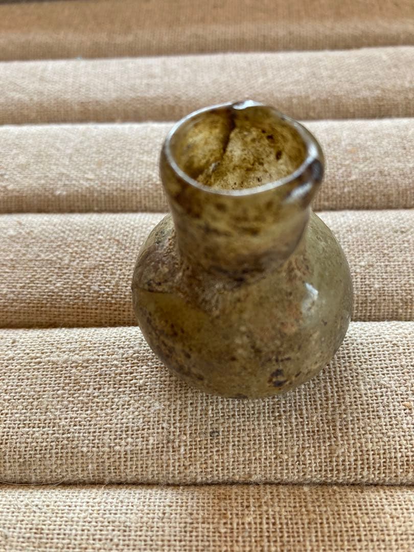 ローマンガラス　香油瓶