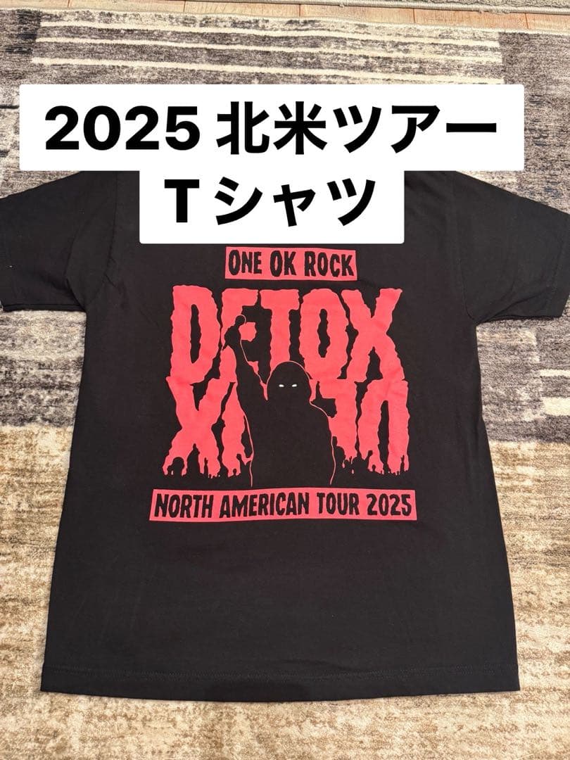 ONE OK ROCK DETOX Tシャツ 2025 M 北米ツアー ワンオク - メルカリ