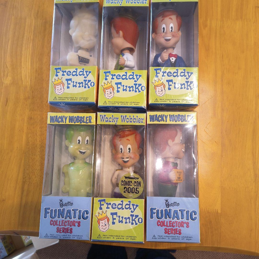 Freddy Funko Wacky Wobbler 6体セット 首振り人形 廃盤FUNKO社 WACKY